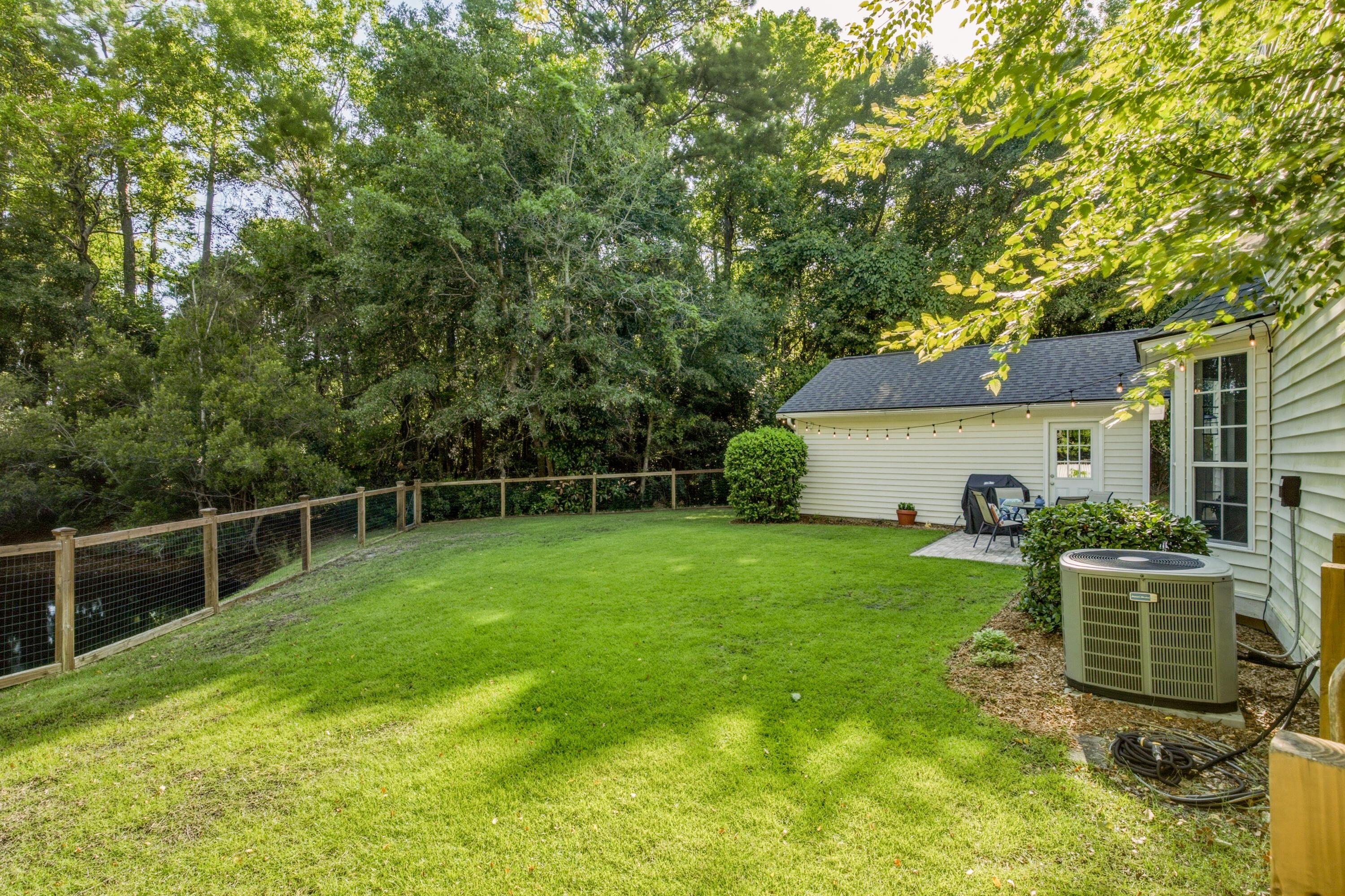 Image 4: fenced-in backyard