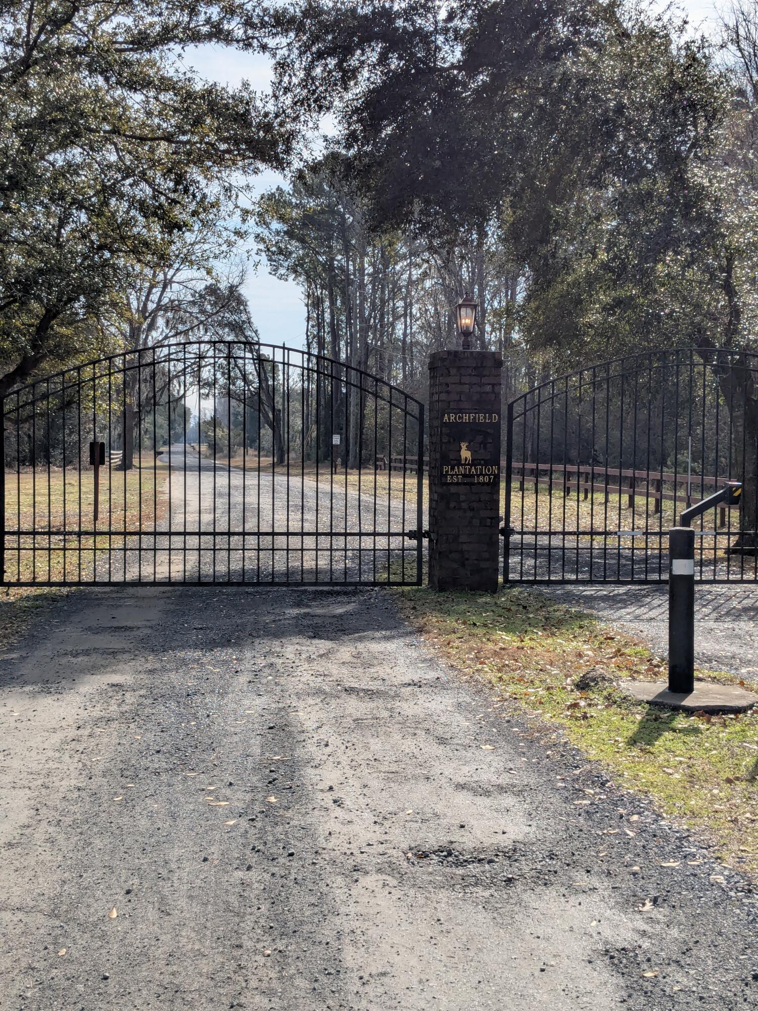 Image 3: Archfield Plantation Gated Entrance