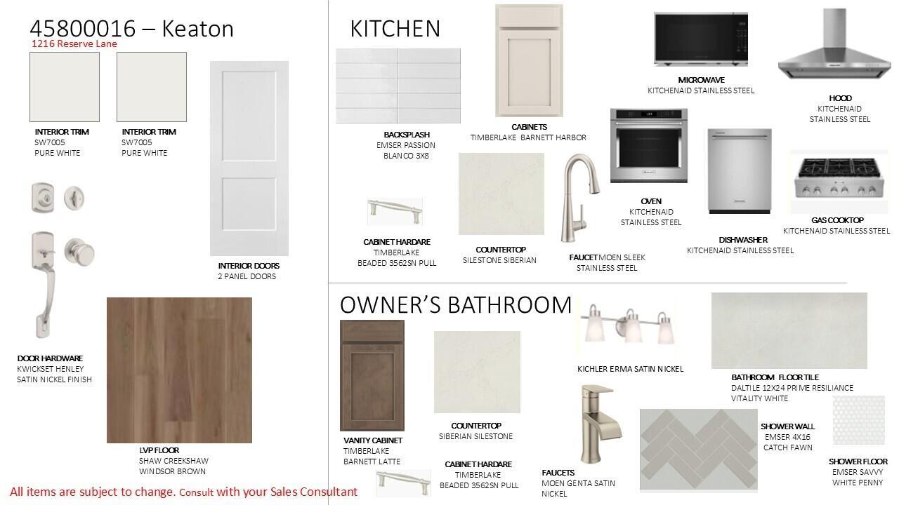 Image 2: 1216 Reserve SHOWCASE DESIGN BOARD 45800
