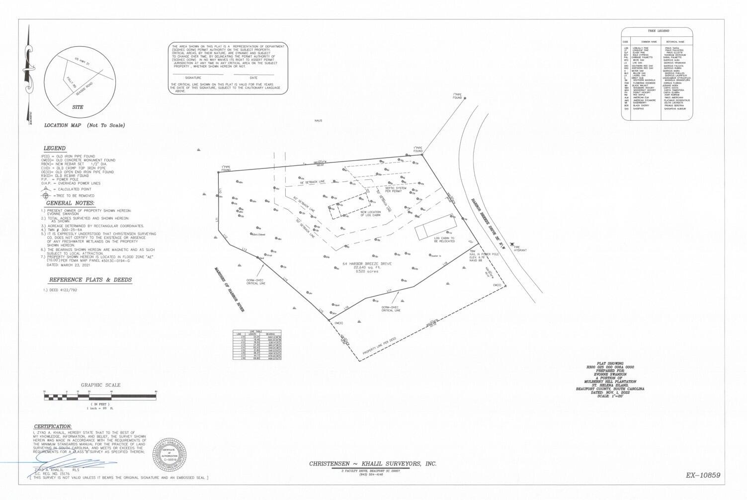 Image 3: 64 Harbor Breeze Drive.Plat