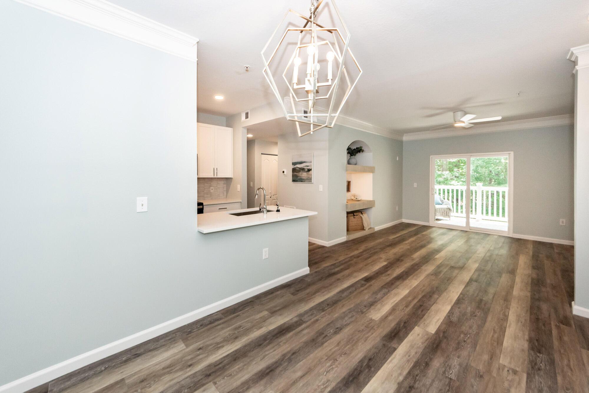 Image 1: open floor plan