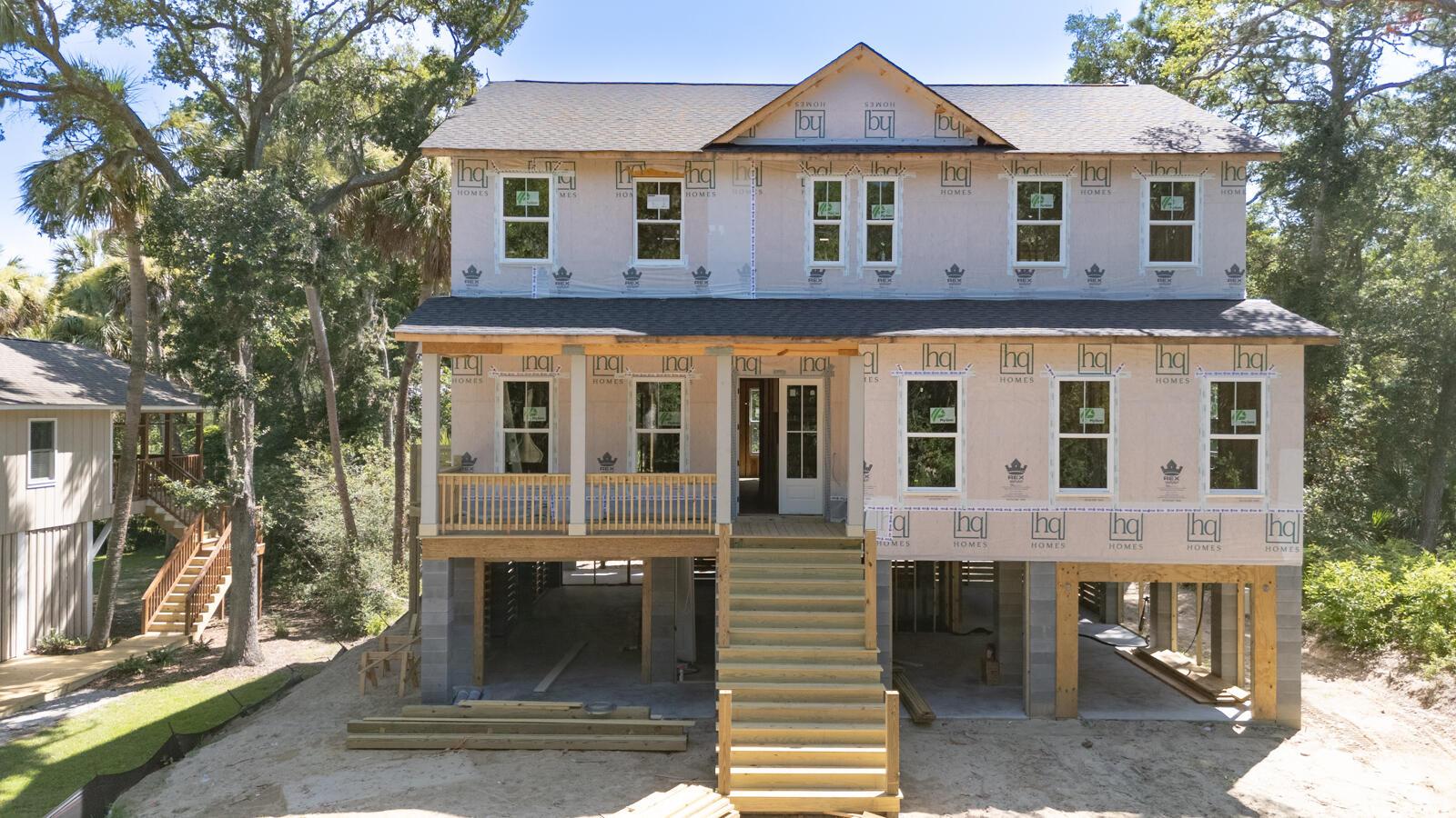 Image 1: Front of house