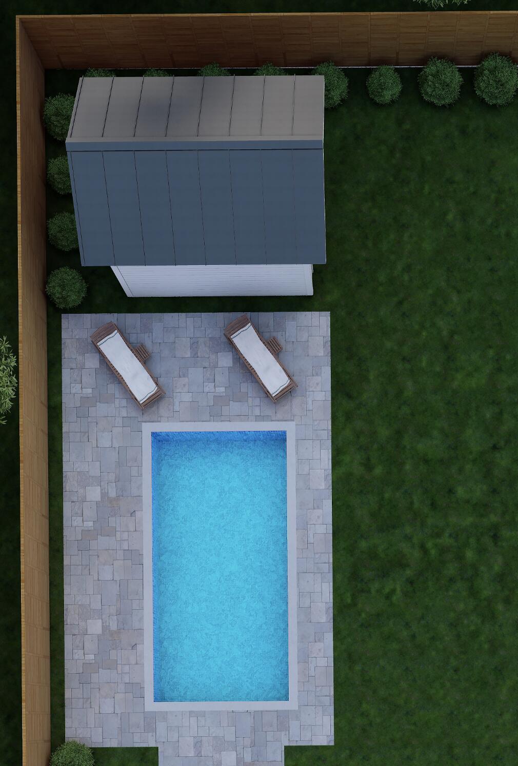 Image 2: Approved Pool/ADU Plans