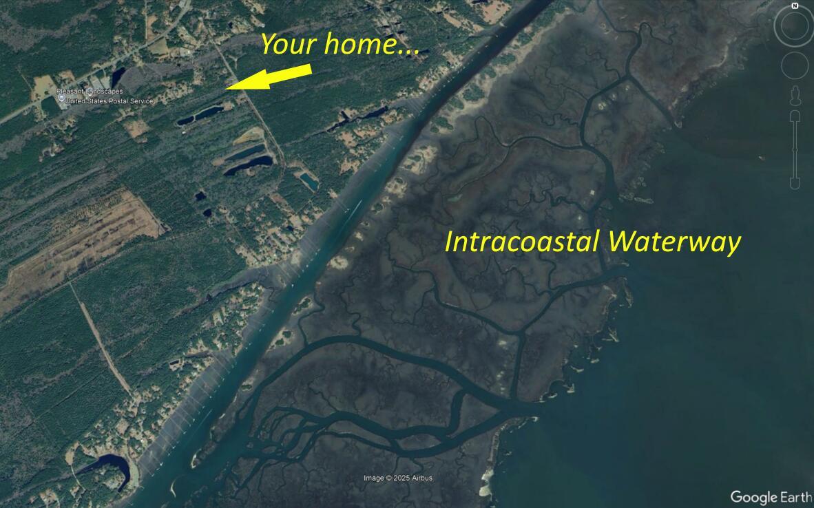 Image 2: Google Earth 2 arrow