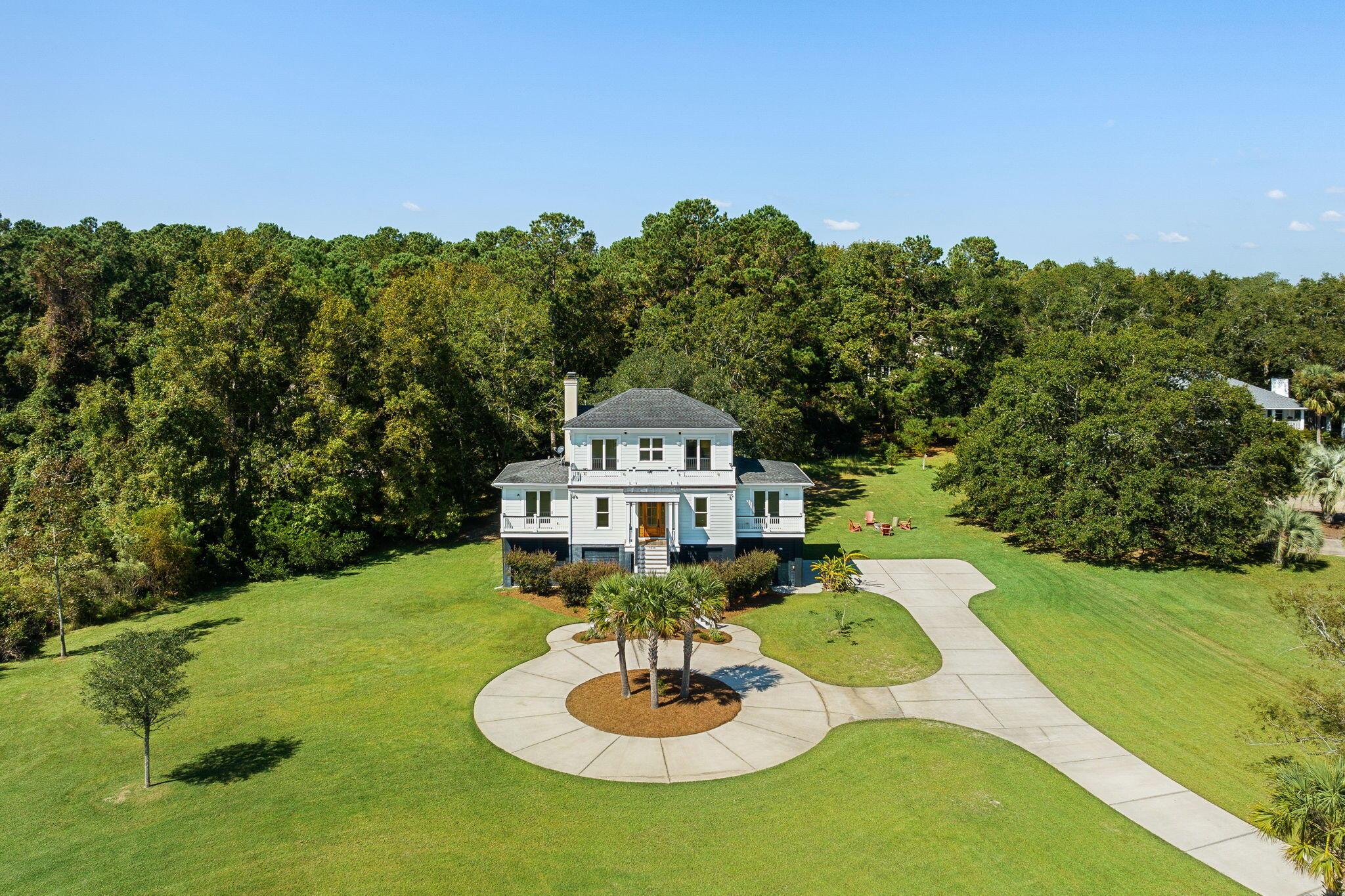 Image 2: front property drone