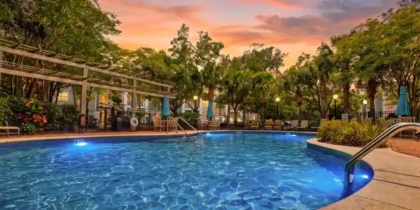 Image 2: Large pool
