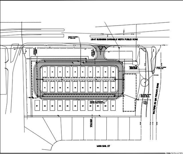 Image 1: Map showing property parcels