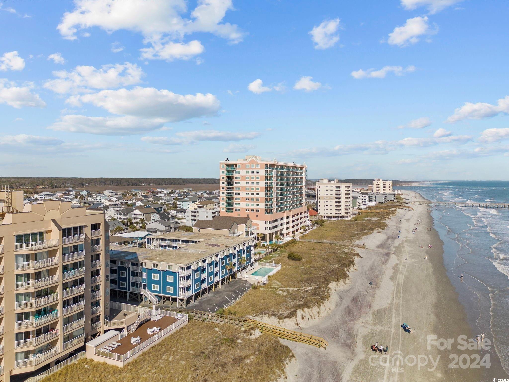 Image 2: Birds eye view of property with a water view and a