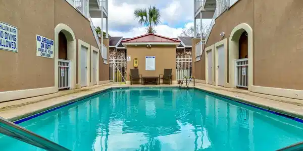 Image 4: Community pool featuring a patio Image 4: Community pool featuring a patio