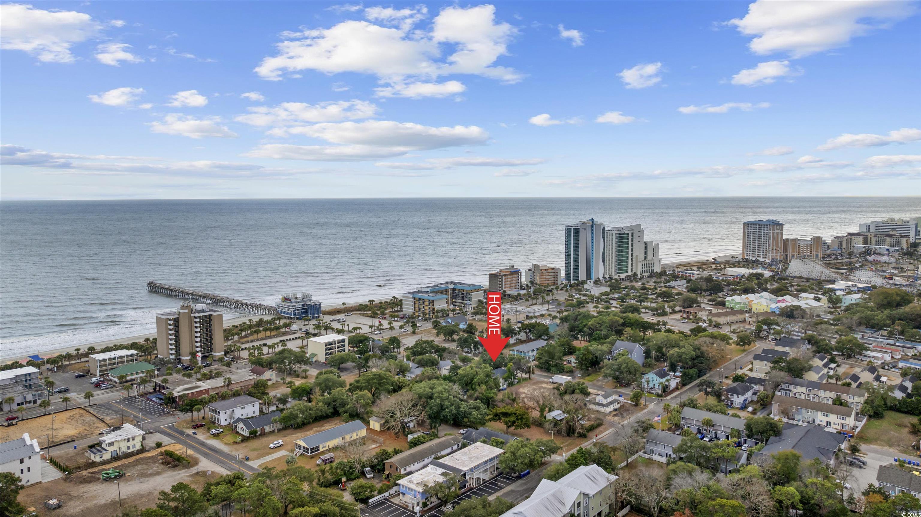 Image 4: Aerial view of property and surrounding area featu