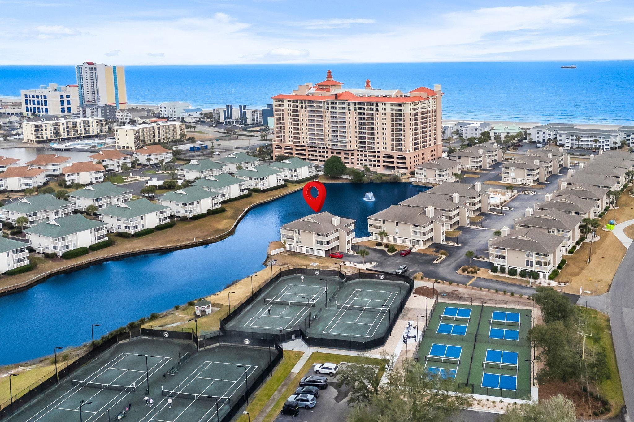 Image 2: Drone / aerial view of a nearby body of water Image 2: Drone / aerial view of a nearby body of water