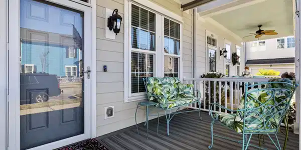 Image 3: View of wooden porch Image 3: View of wooden porch