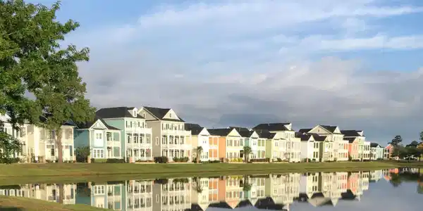 Image 3: Water view with nearby suburban area