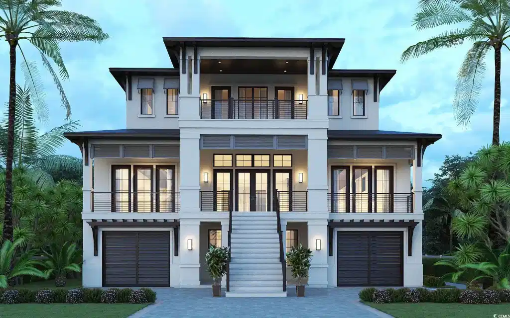 Image 1: View of front of house featuring decorative drivew Image 1: View of front of house featuring decorative drivew