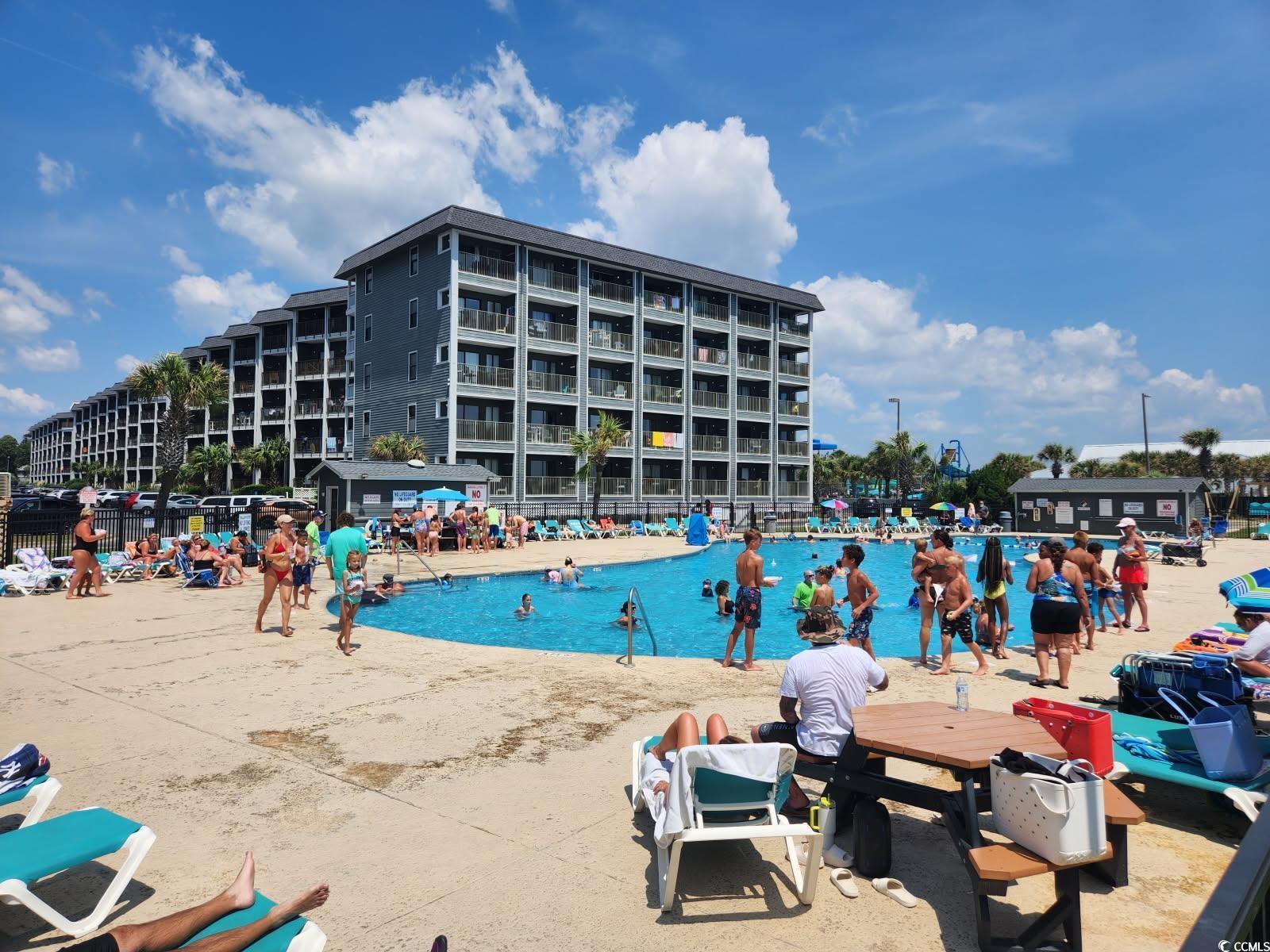 Image 1: View of community pool