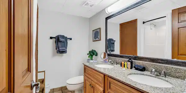 Image 3: Bathroom featuring tile patterned flooring, vanity Image 3: Bathroom featuring tile patterned flooring, vanity