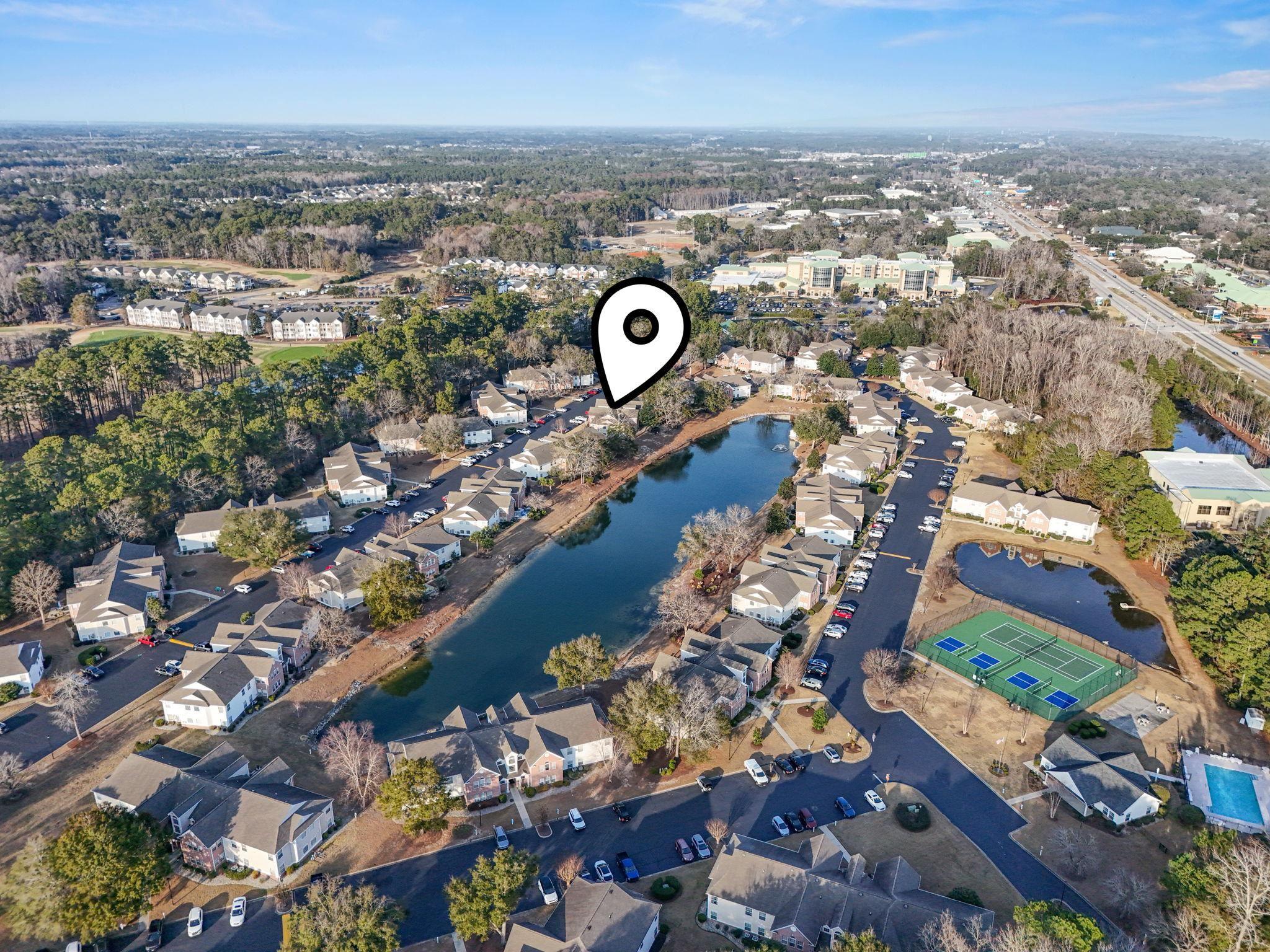 Image 3: Aerial overview of property's location featuring a Image 3: Aerial overview of property's location featuring a