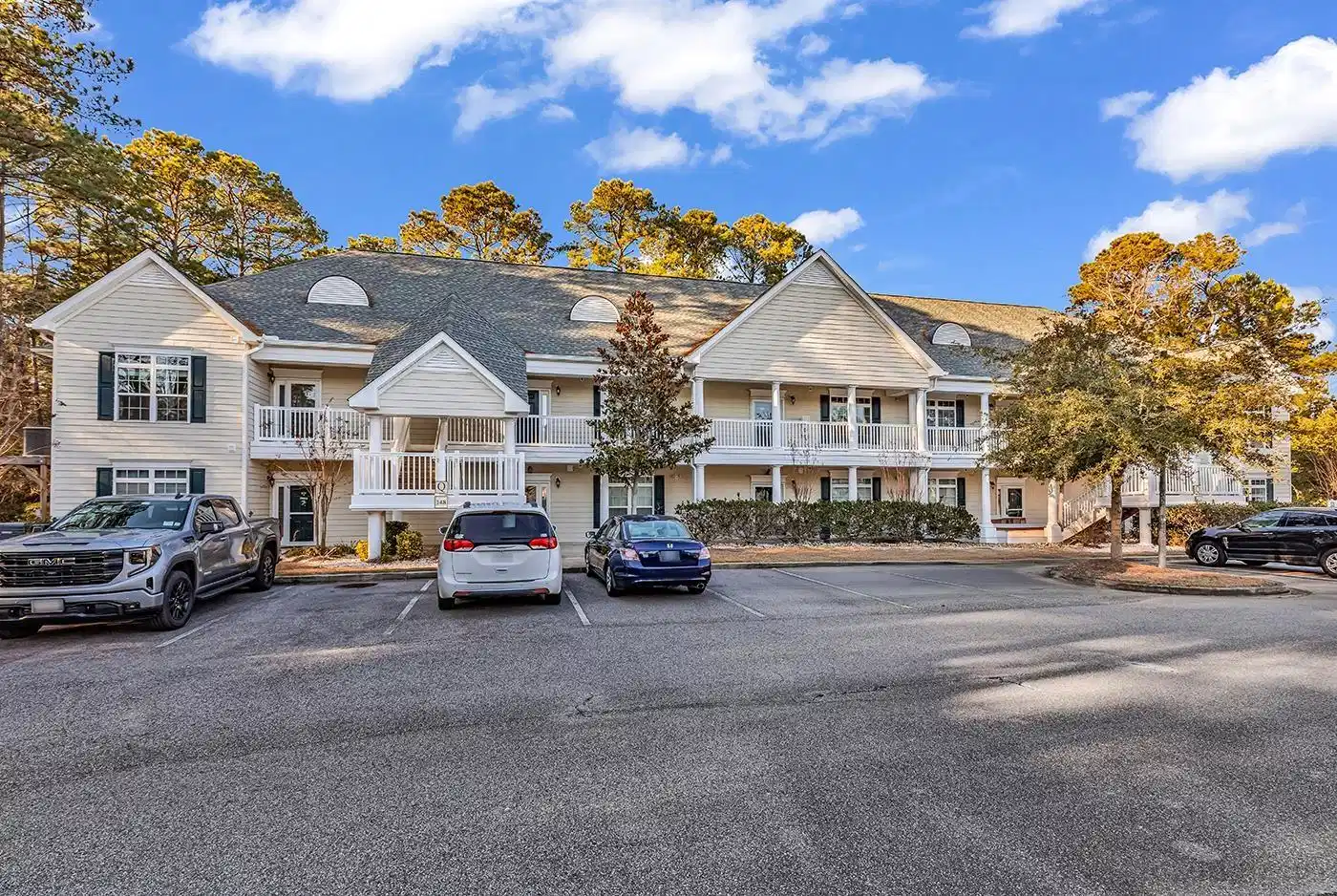 Image 1: View of front of property with uncovered parking a Image 1: View of front of property with uncovered parking a