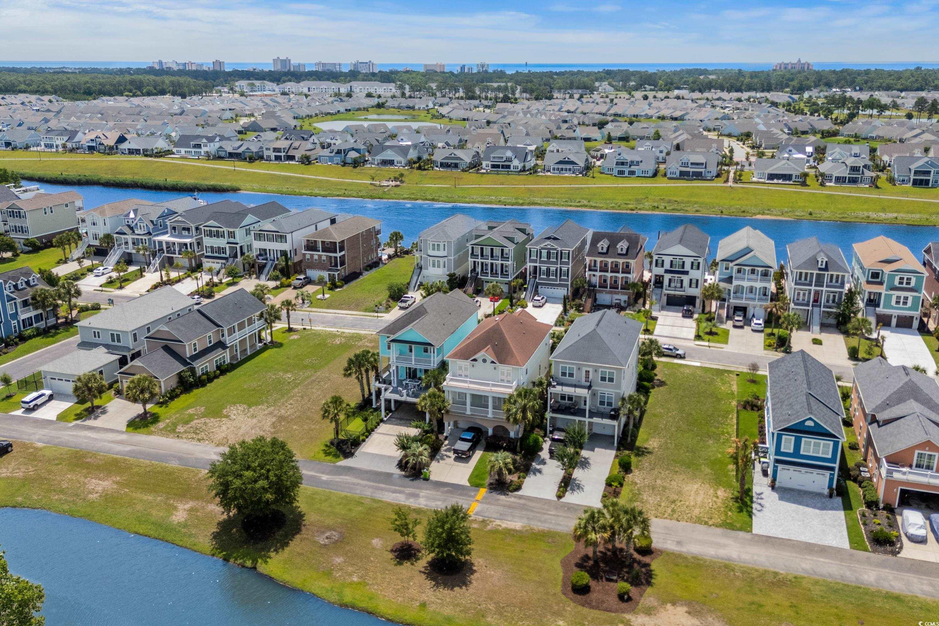 Image 2: Located between two bodies of water, just one row