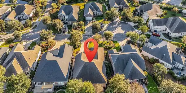 Image 3: Aerial view of residential area Image 3: Aerial view of residential area