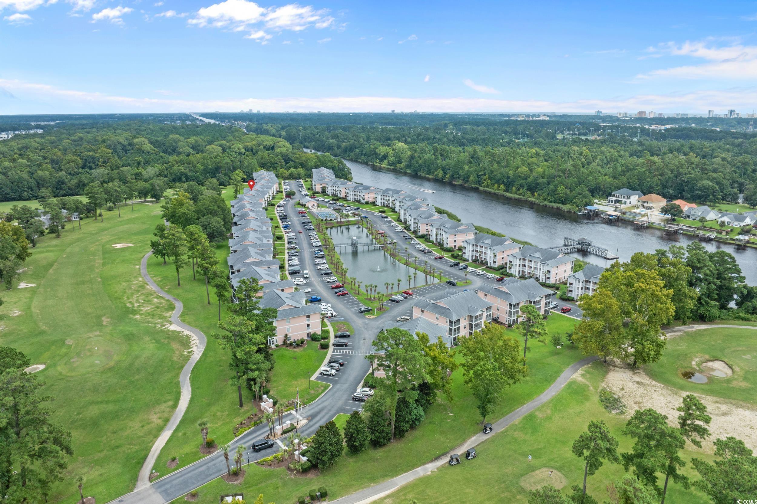 Image 3: Aerial overview of property's location with a near