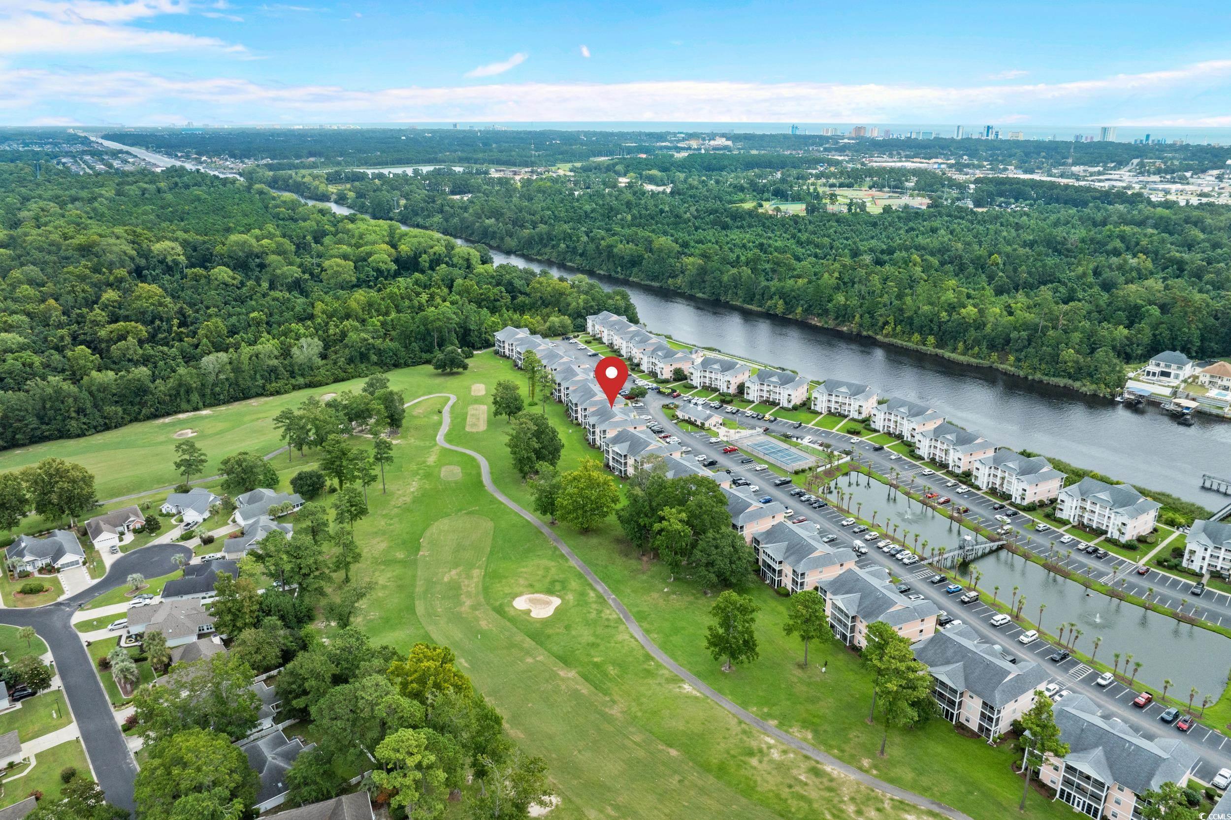 Image 4: Aerial view of property and surrounding area featu