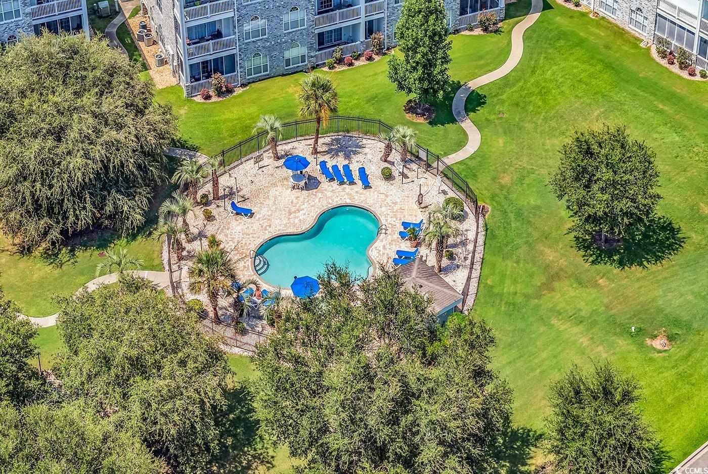 Image 3: Aerial view of a pool Image 3: Aerial view of a pool