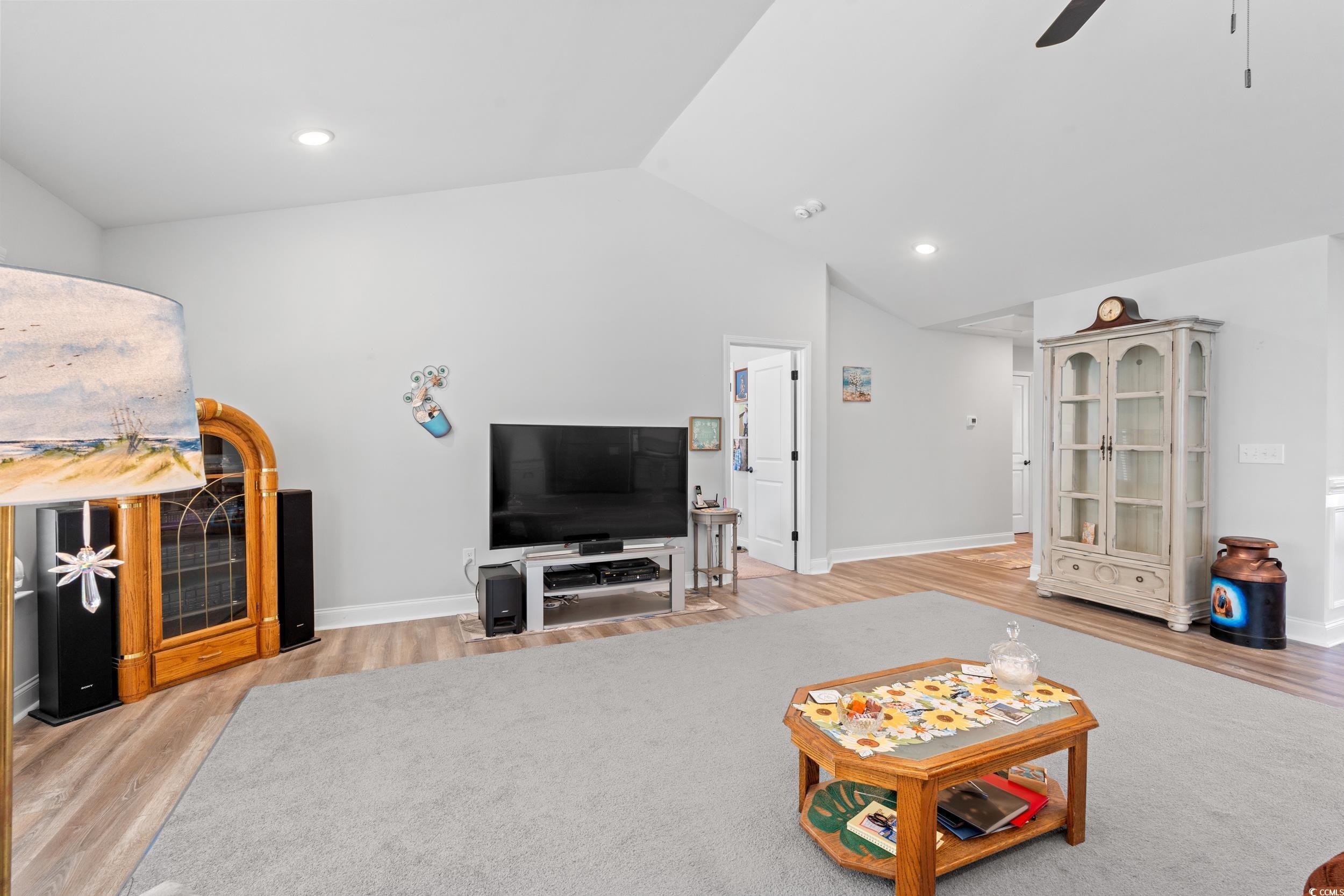 Image 3: Living area featuring ceiling fan, recessed lighti Image 3: Living area featuring ceiling fan, recessed lighti