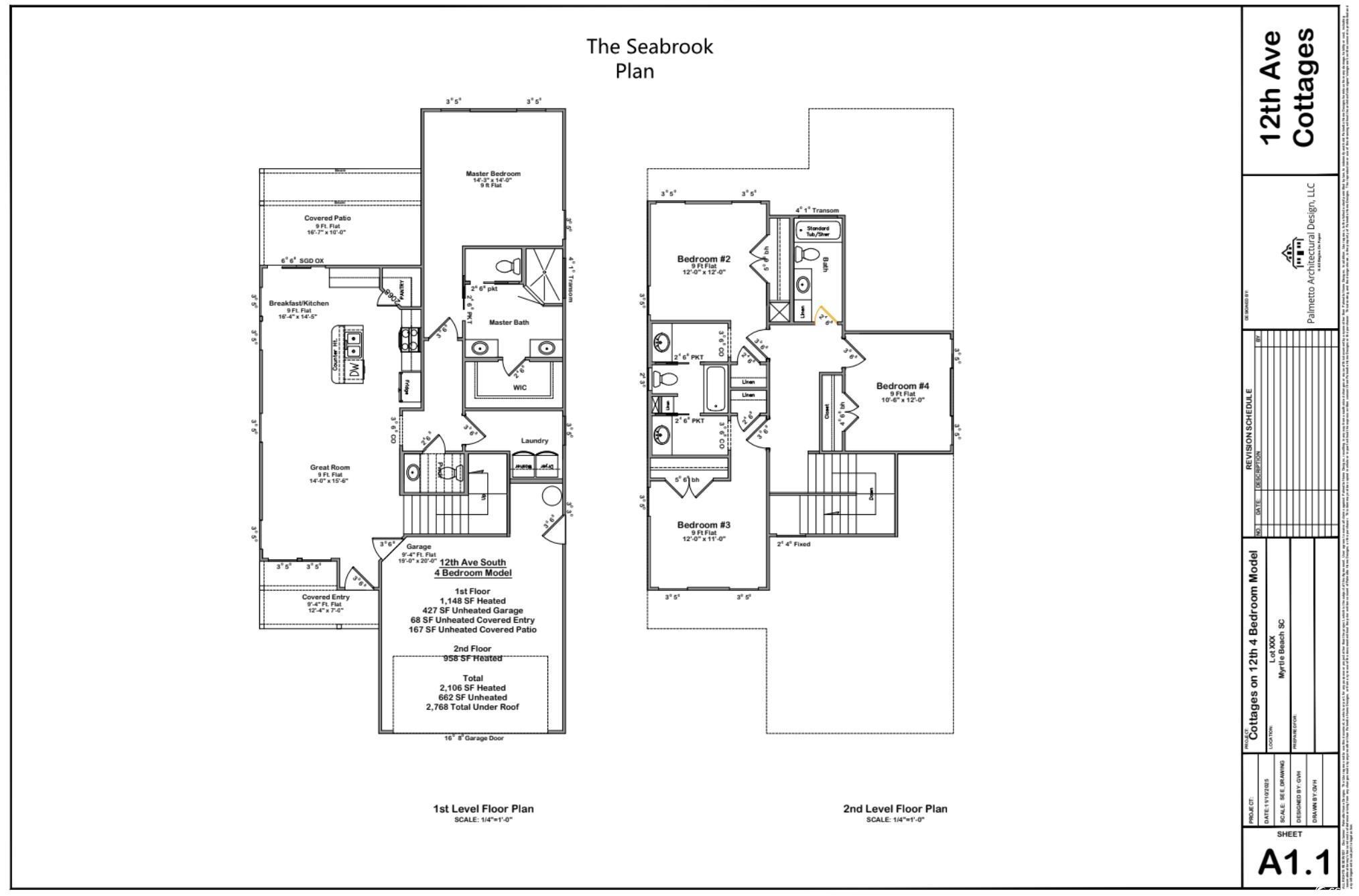 Image 2: 4-bedroom, 2-story floor plan Image 2: 4-bedroom, 2-story floor plan