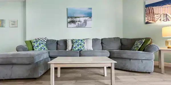 Image 4: Living area featuring wood finished floors