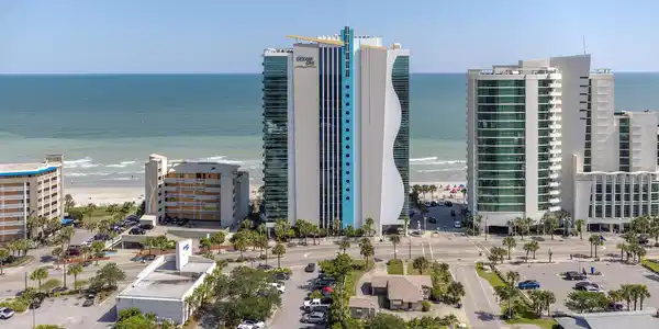 Image 3: Birds eye view of property featuring a water view