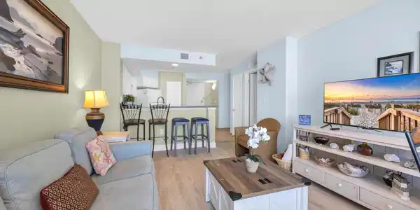 Image 2: Living room featuring light wood-style floors Image 2: Living room featuring light wood-style floors