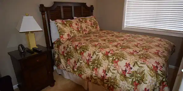 Image 2: Bedroom with carpet flooring