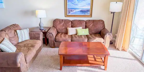 Image 4: Living room featuring carpet flooring and healthy Image 4: Living room featuring carpet flooring and healthy