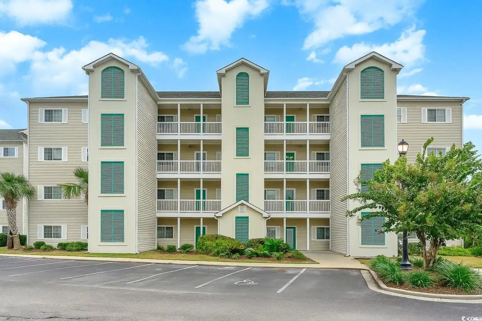 Image 1: View of apartment building / complex with uncovere Image 1: View of apartment building / complex with uncovere