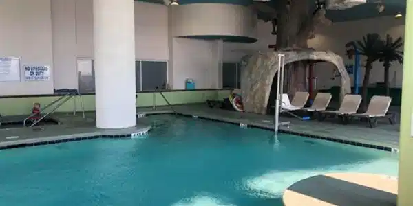 Image 3: View of indoor community pool