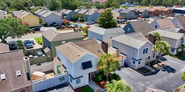 Image 4: Aerial view of residential area Image 4: Aerial view of residential area