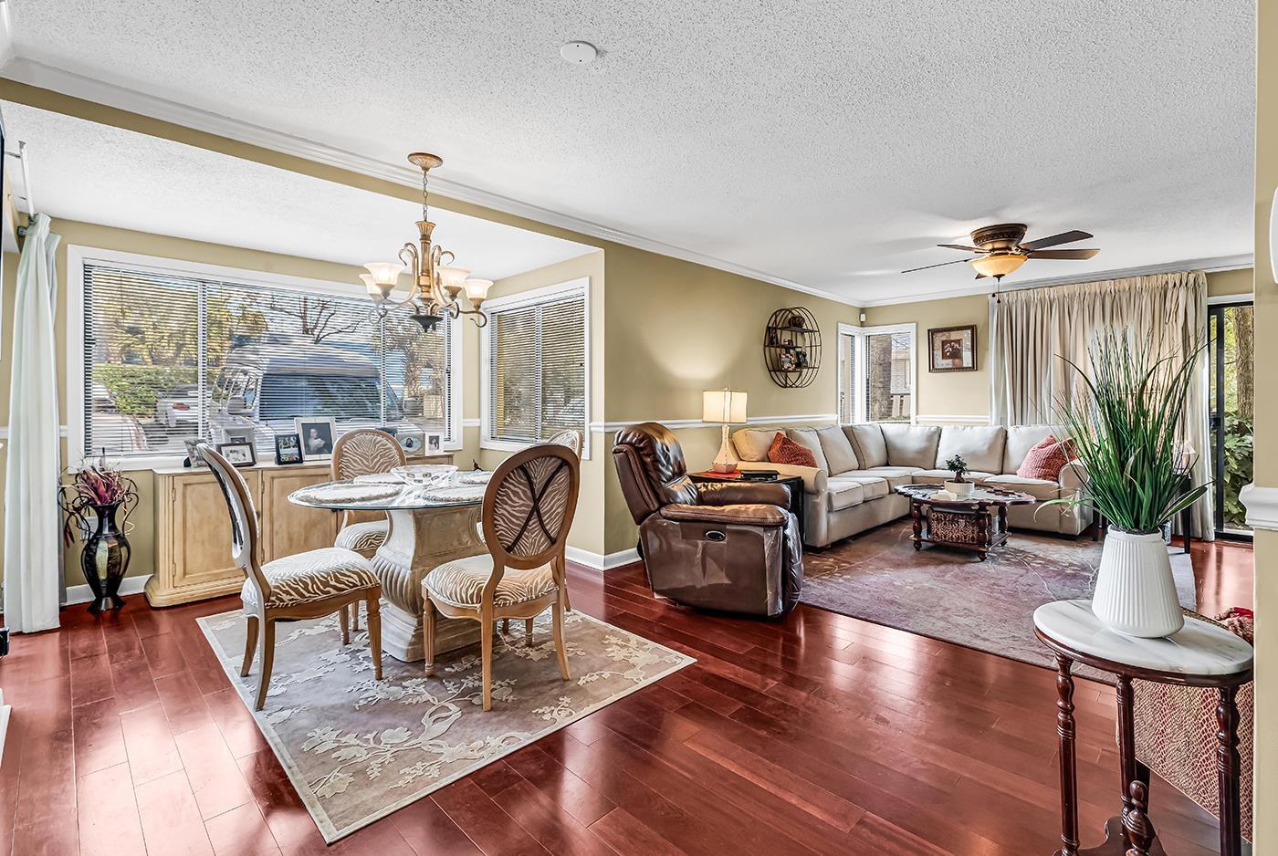 Image 3: Open plan featuring cherry hardwood flooring Image 3: Open plan featuring cherry hardwood flooring