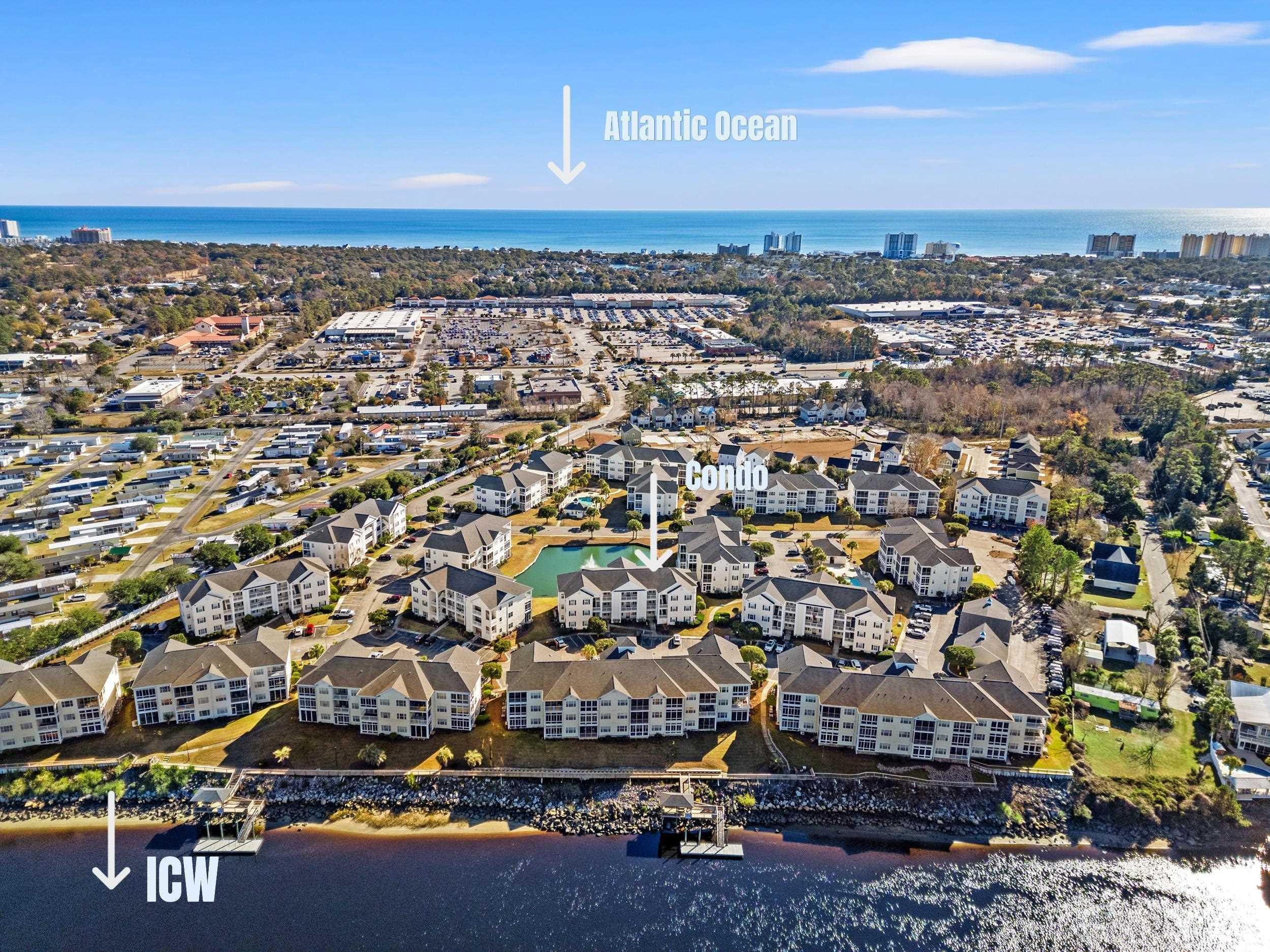 Image 2: Aerial view of a nearby body of water Image 2: Aerial view of a nearby body of water