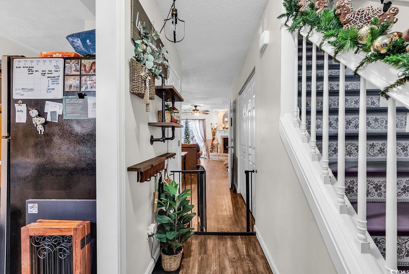 Image 3: Corridor featuring stairs, dark wood-style floors, Image 3: Corridor featuring stairs, dark wood-style floors,