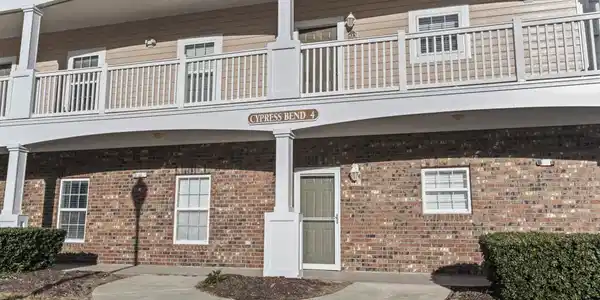 Image 2: Property entrance featuring brick siding Image 2: Property entrance featuring brick siding