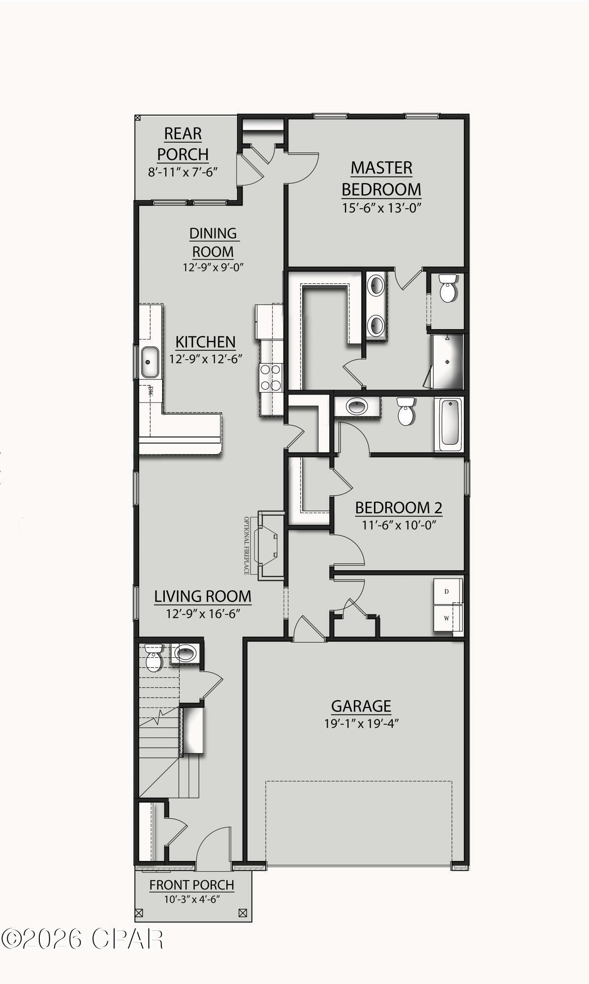 Image 2: BETHANY BHT 1st FLOOR PLAN