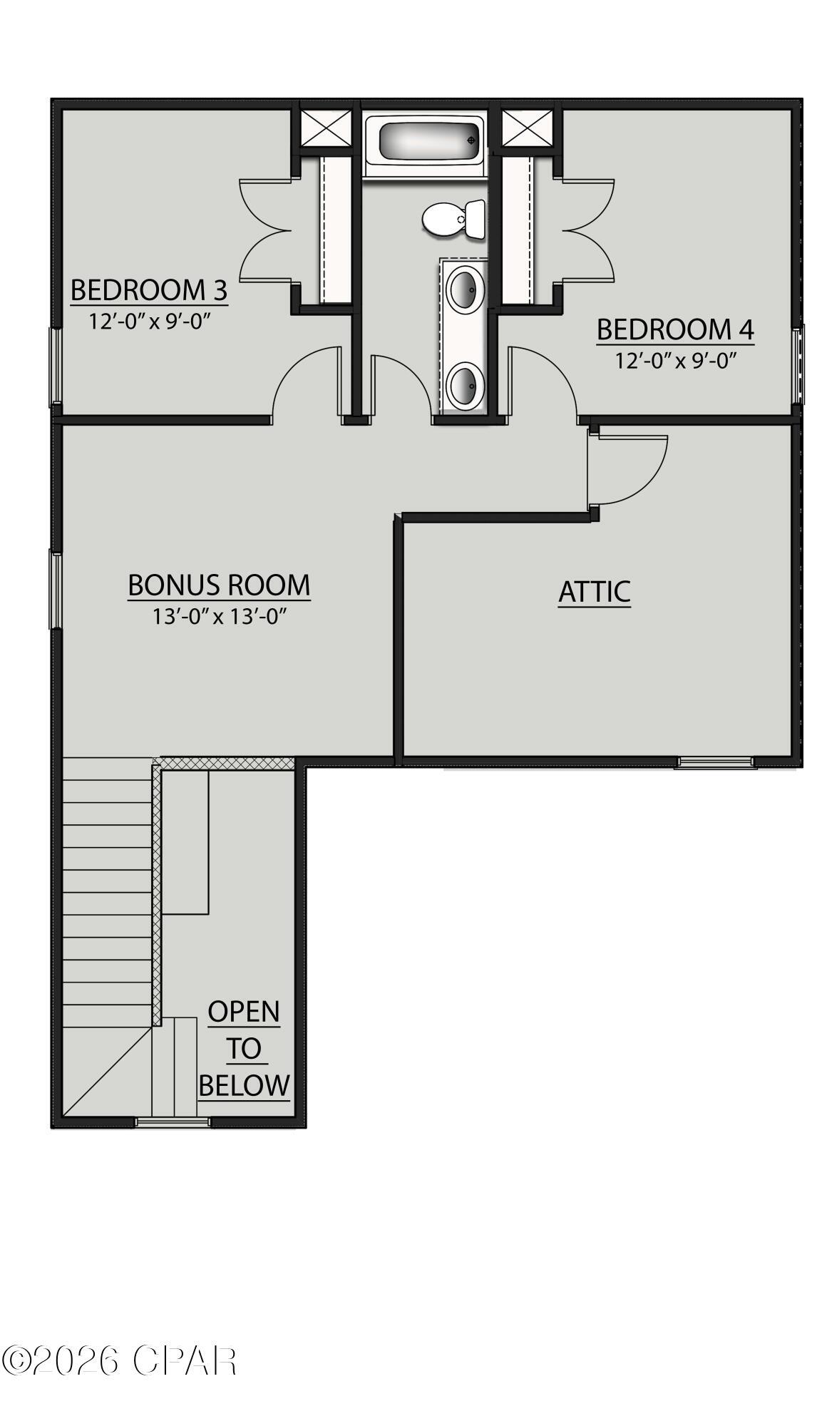 Image 3: BETHANY BHT 2nd FLOOR PLAN