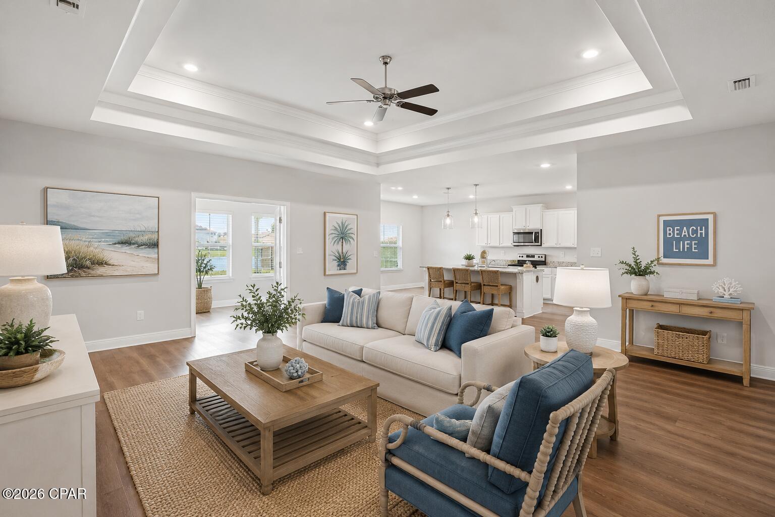 Image 3: Virtual Staged living