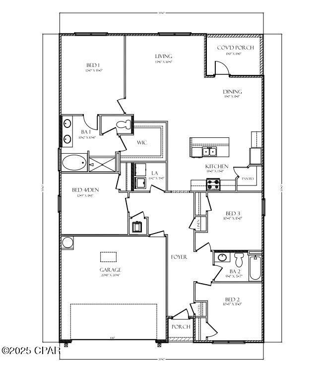 Image 2: Beau Floorplan