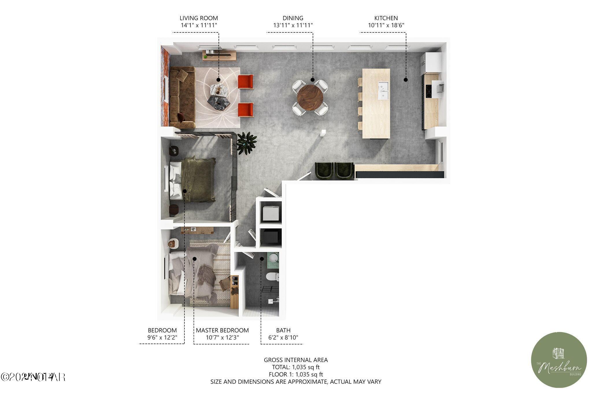 Image 2: Loft 4 Floor Plan
