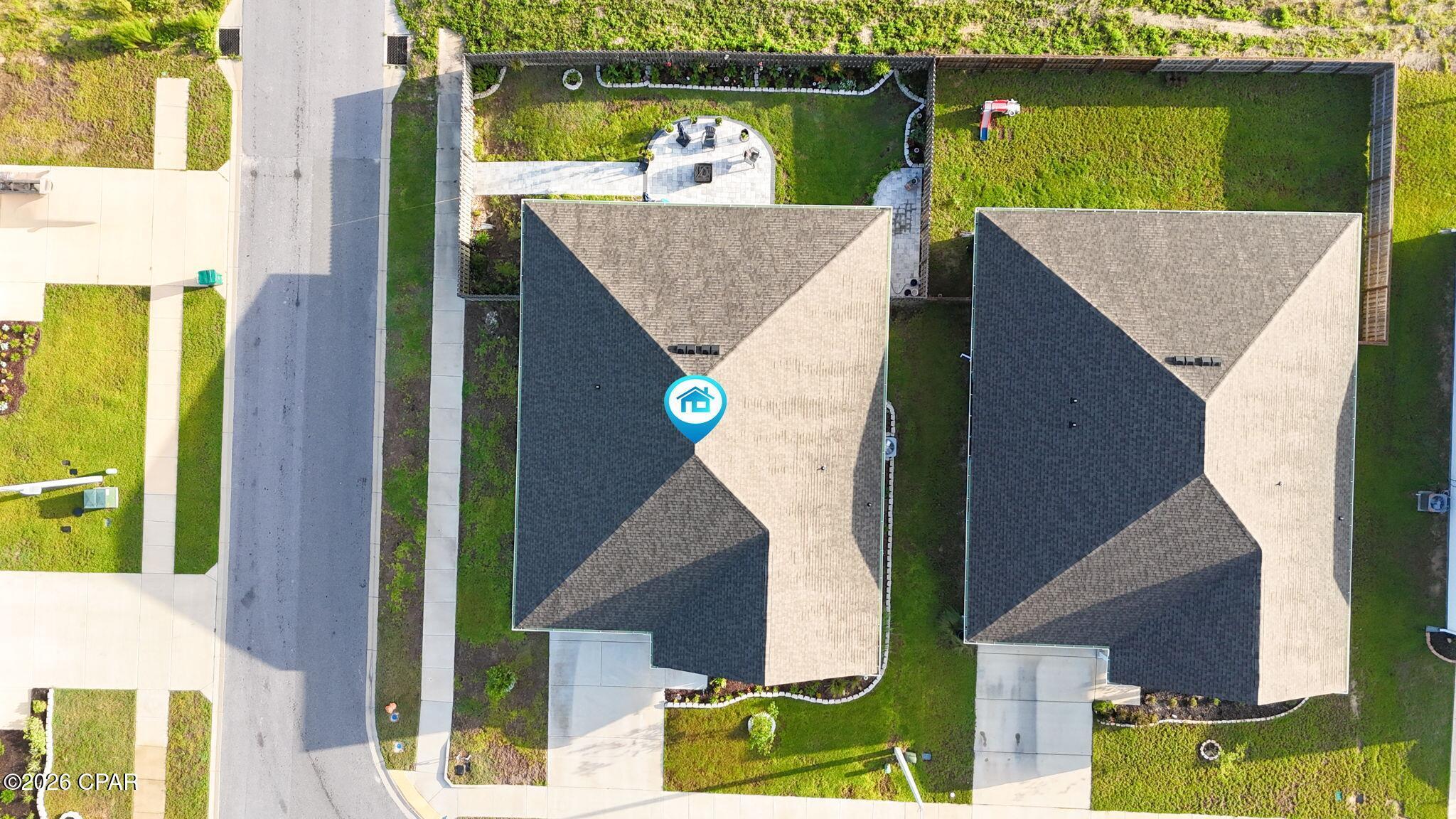 Image 2: Aerial View! Corner Lot!