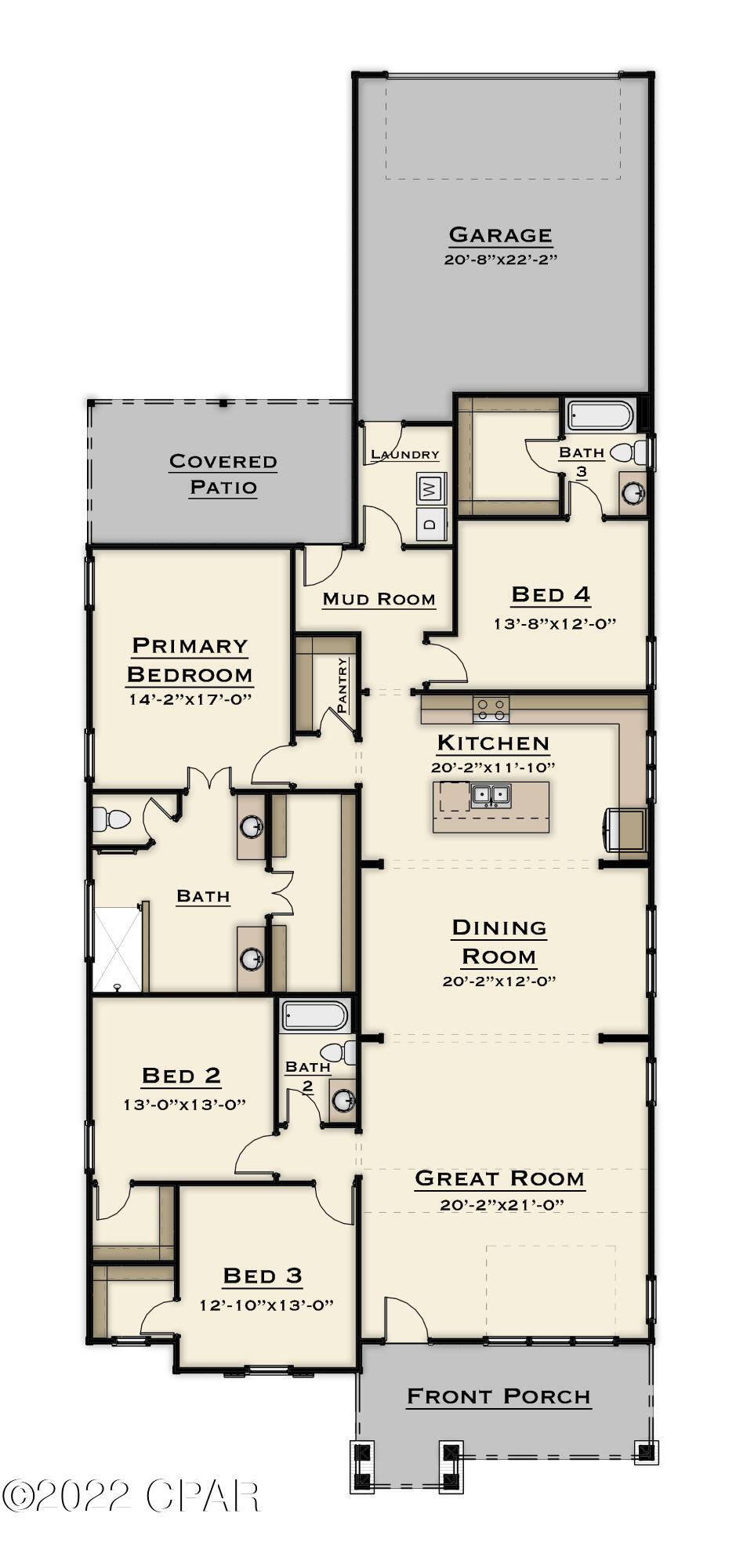 Image 3: St. Andrew 1st Floor Plan