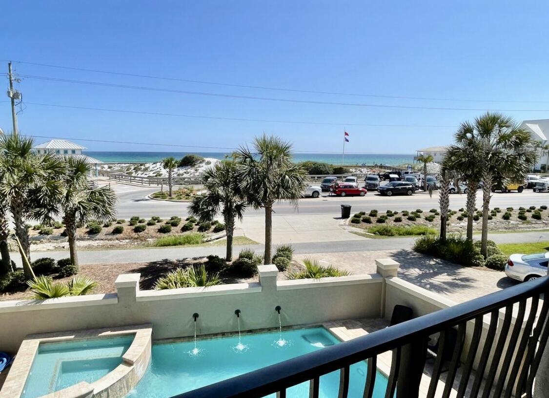 Image 2: Beach view from Pool