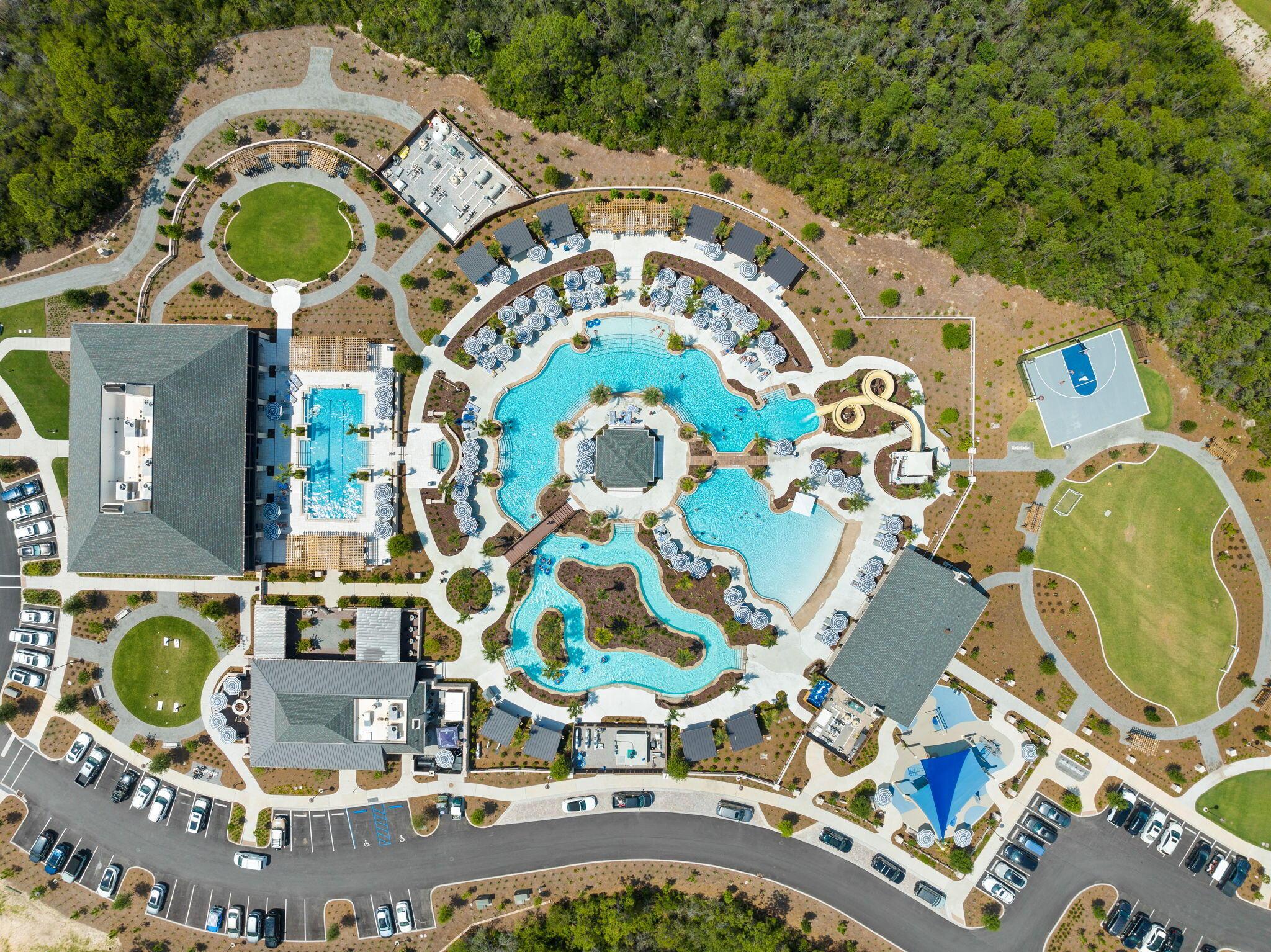 Image 4: WS Camp Creek Pool Aerial